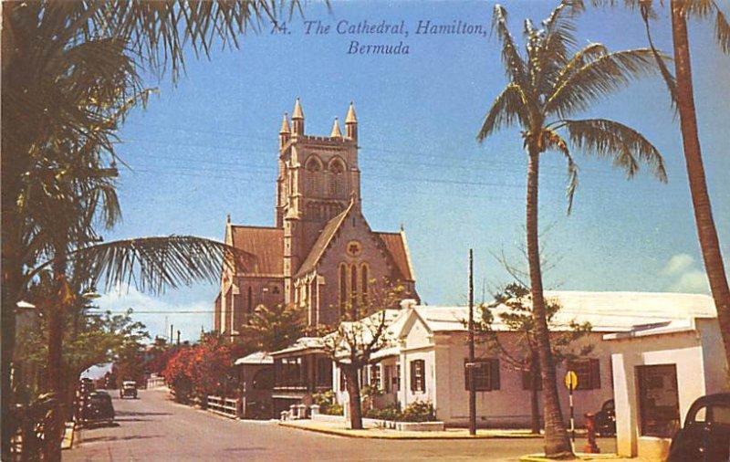 The Cathedral Hamilton Bermuda Unused 