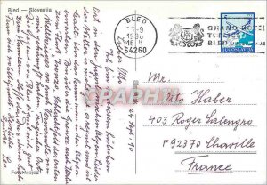 Postcard Modern Bled Slovenijas