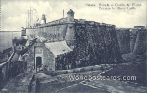 Entrada al Castillo Del Morro, Morro Castle Habana Cuba, Republica De Cuba Un...