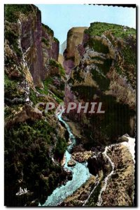 Verdon - The Picturesque Gorge - The Sublime Point and New Road - Old Postcard