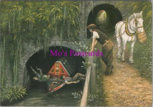 Warwickshire Art Postcard - Shrewley Tunnel, Grand Union Canal. Artist  RR20765
