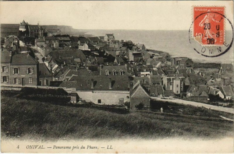 CPA ONIVAL-sur-MER Panorama pris du Phare (751136)