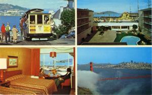 Postcard Travelodge At The Wharf. San Francisco, CA USA. 250 Beach Street
