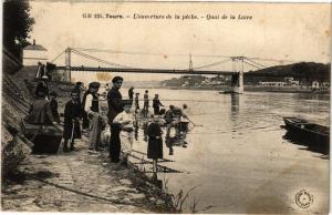 CPA TOURS - L'ouverture de la péche - Quai de la Loire (229682)