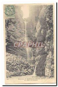 Surroundings of Salins-les-Bains Old Postcard The Goms Gour