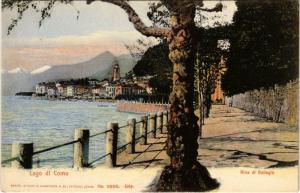 CPA Lago di como riva di Bellagio ITALY (802294)