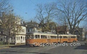 PCC Cars 3136 & 3131 Newton, Massachusetts, USA Unused 