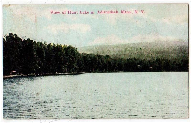 Hunt Lake in Adirondack Mts NY