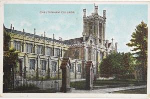 Cheltenham College Gloucestershire UK School Postcard D33