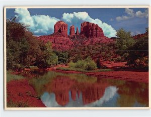 Postcard Red Rock Crossing, Oak Creek Canyon, Sedona, Arizona