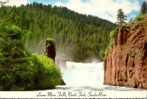 Idaho Snake River North Fork Lower Mesa Falls