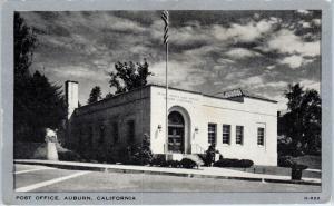 AUBURN, CA California   POST  OFFICE    c1940s    Roadside