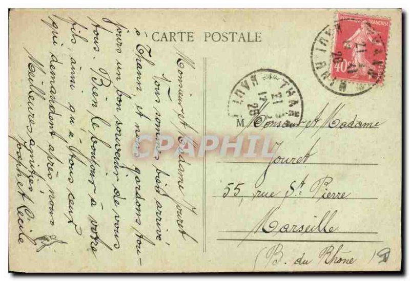 Old Postcard Thann La Cathedrale