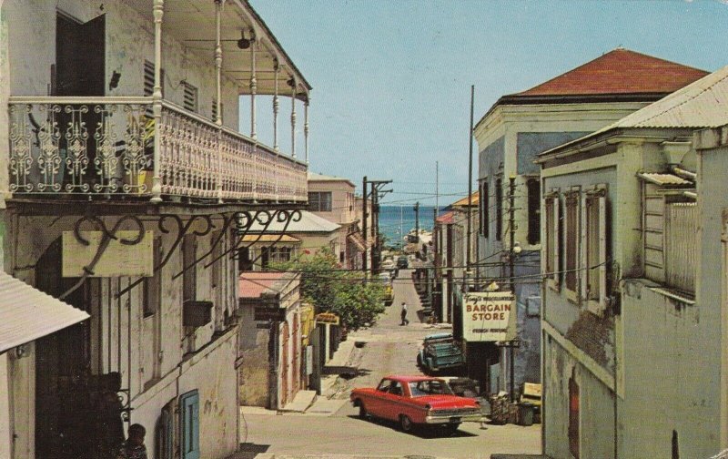 Virgin Islands St Thomas Charlotte Amalie Street Scene 1967 sk5811