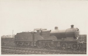 LMS Class 4-4-0 Number 579 Henry Fowler Train Antique Real Photo Postcard