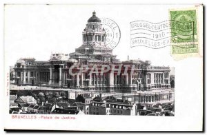 Brussels Expo Brussels, Belgium and Belgium- 1910-Hand Stamp- Courthouse -Car...
