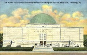 Buhl Planetarium - Pittsburgh, Pennsylvania PA Postcard