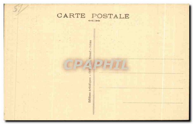 Postcard Old Chapel Recognition of the Marne Dormans Ossuary