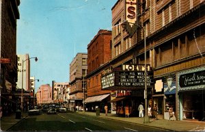 Virginia Norfolk Greetings With View Of Granby Street 1965