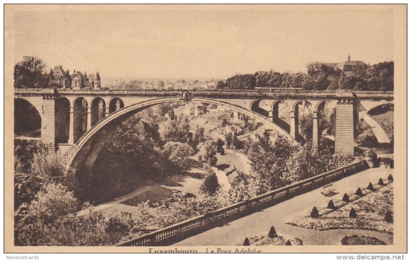 Luxembourg , Le Pont Adolphe , 00-10s