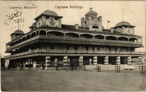 PC CPA MOZAMBIQUE / PORTUGAL, CAPITANIA BUILDINGS, VINTAGE POSTCARD (b13390)