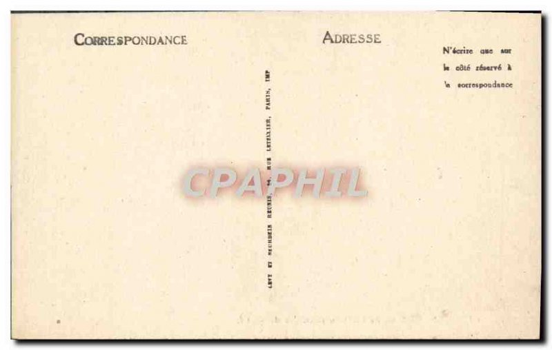 Old Postcard Pierrefonds le chateau