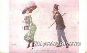 Artist Fred Spurgin PostcardThe Avenue Series No. 121