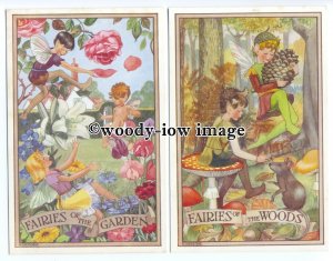 su3292 - Various Woodland Fairies by the Artist - M.Sherborne - 5 postcards