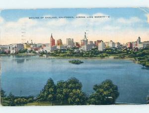 Linen PANORAMIC VIEW Oakland California CA hp4628