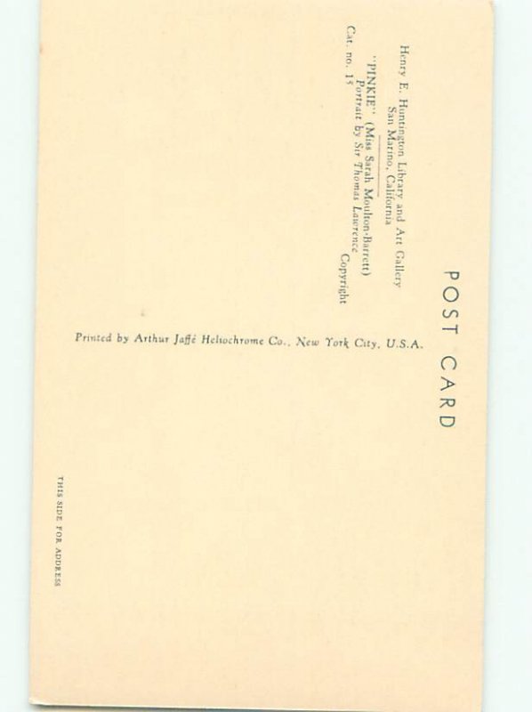 Divided-Back PRETTY WOMAN Risque Interest Postcard AA8515