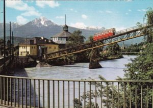 Austria Innsbruck Hungerburgbahn-Talstation mit Nockspitze