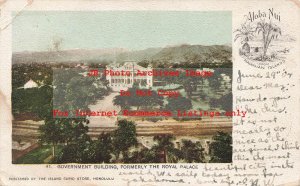 HI, Honolulu, Hawaii, Government Building, 1904 PM, PMC, Island Curio No 41