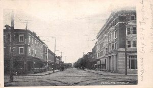 Tyrone Pennsylvania Pennsylvania Ave., Drug Store, Undivided Back, PC U17227