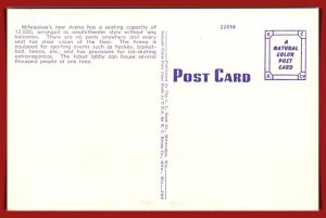 Wisconsin, Milwaukee - Auditorium - Arena - [WI-285]