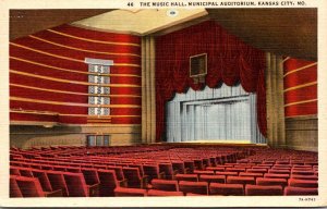 Misouri Kansas City Municipal Auditorium The Music Hall Curteich