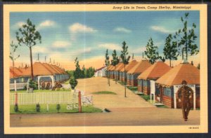 Army Life in Tents,Camp Shelby,MS