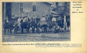 Real Photo Manitou, Colorado, USA Trips to Pike Peaks, Horse Horses, Unused l...