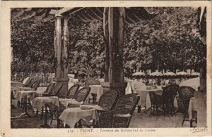 CPA vichy restaurant terrace of the Casino (1220664) 