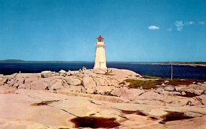 Canada - Nova Scotia, Peggy's Cove. Lighthouse