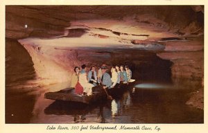 Echo River, 360 feet underground Mammoth Cave KY