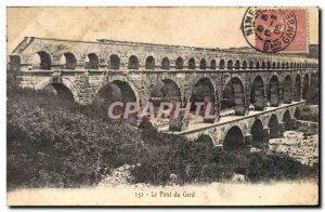 Old Postcard The Pont Du Gard