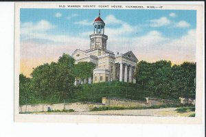 Circa 1930, Old Warren County Courthouse, Vicksburg, Mississippi Postcards