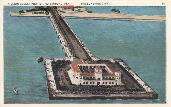 Florida St Petersburg Million Dollar Recreation Pier 1931