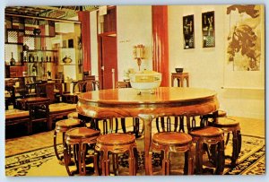 c1960 New York City Postcard World's Fair Republic China Pavilion Second Floor