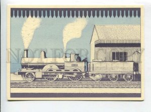 430873 UK Rowland Hill locomotive modern postcard