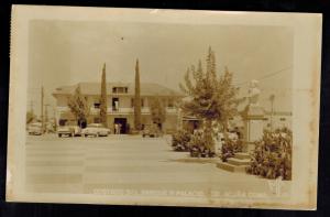 1958 Mexico Real Picture RPPC Postcard Cover to Brazil Ciudad Acuna park Palace