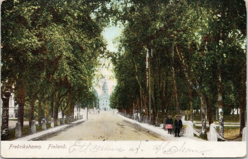 Fredrikshamn Finland #7059 Postcard E90