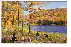 Fall Picnic, Gatineau Hills,Ottawa Hull Quebec,