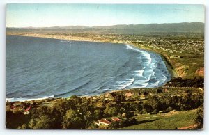 1960s LOS ANGLES CALIFORNIA WEST COAST BEACH UNION 76 GASOLINE AD POSTCARD P200