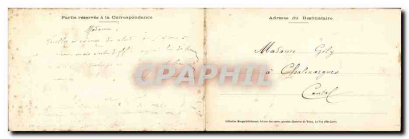 Old Postcard DOUBLE Oxen